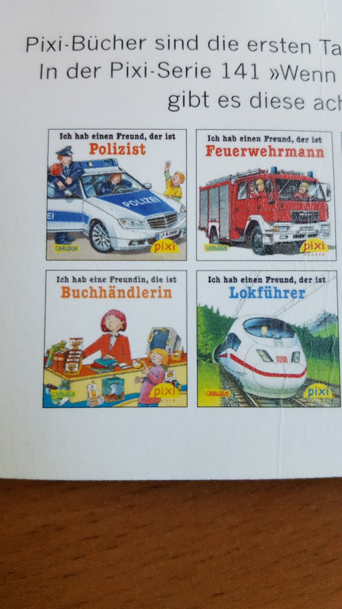 Wenn Kinderbücher Geschlechter-Rollen reproduzieren. Da wird es noch viele Girlsdays zum Gegensteuern brauchen.