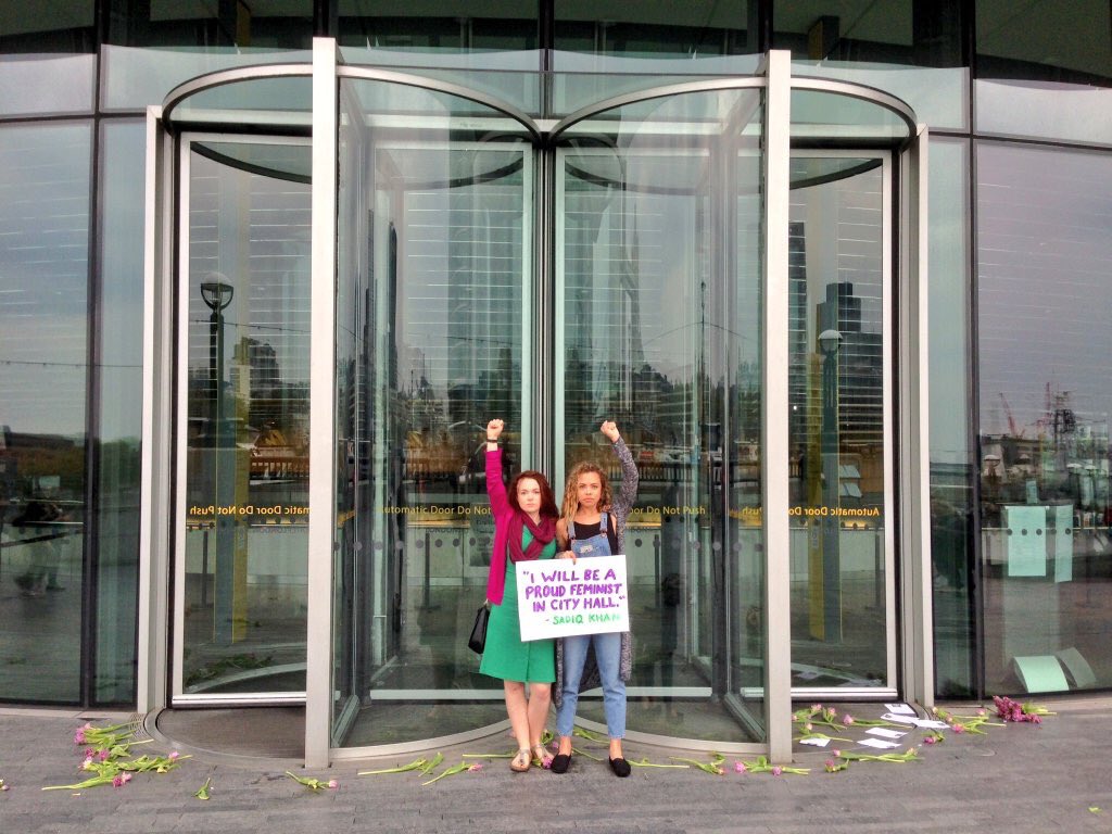 Sadiq said he'd be a proud feminist in city hall. Now's his chance: support survivors of domestic violence.