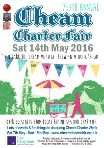 EverythingEpsom's tweet photo. It's the @CheamCharter Fair this Saturday 9am-1pm https://t.co/WFYjYLQhSZ #food #fun #music #cheam #epsomlocal https://t.co/FbFxRfdFIz
