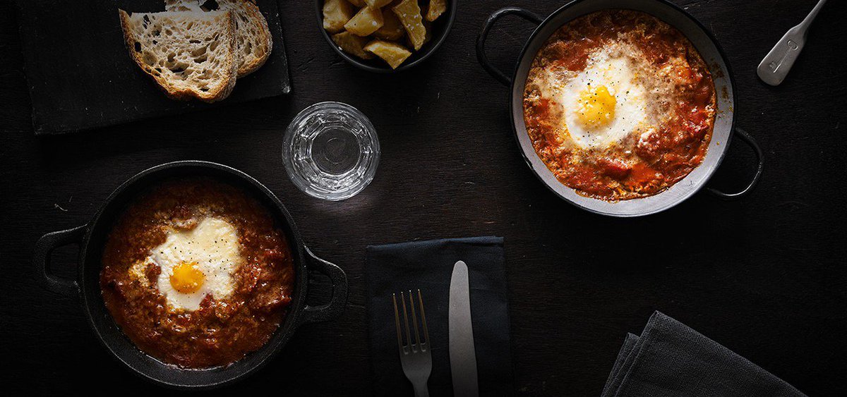 FeastHQ's tweet image. So that was summer, back to comfort food I guess. @BalansLondon #EggsInHell