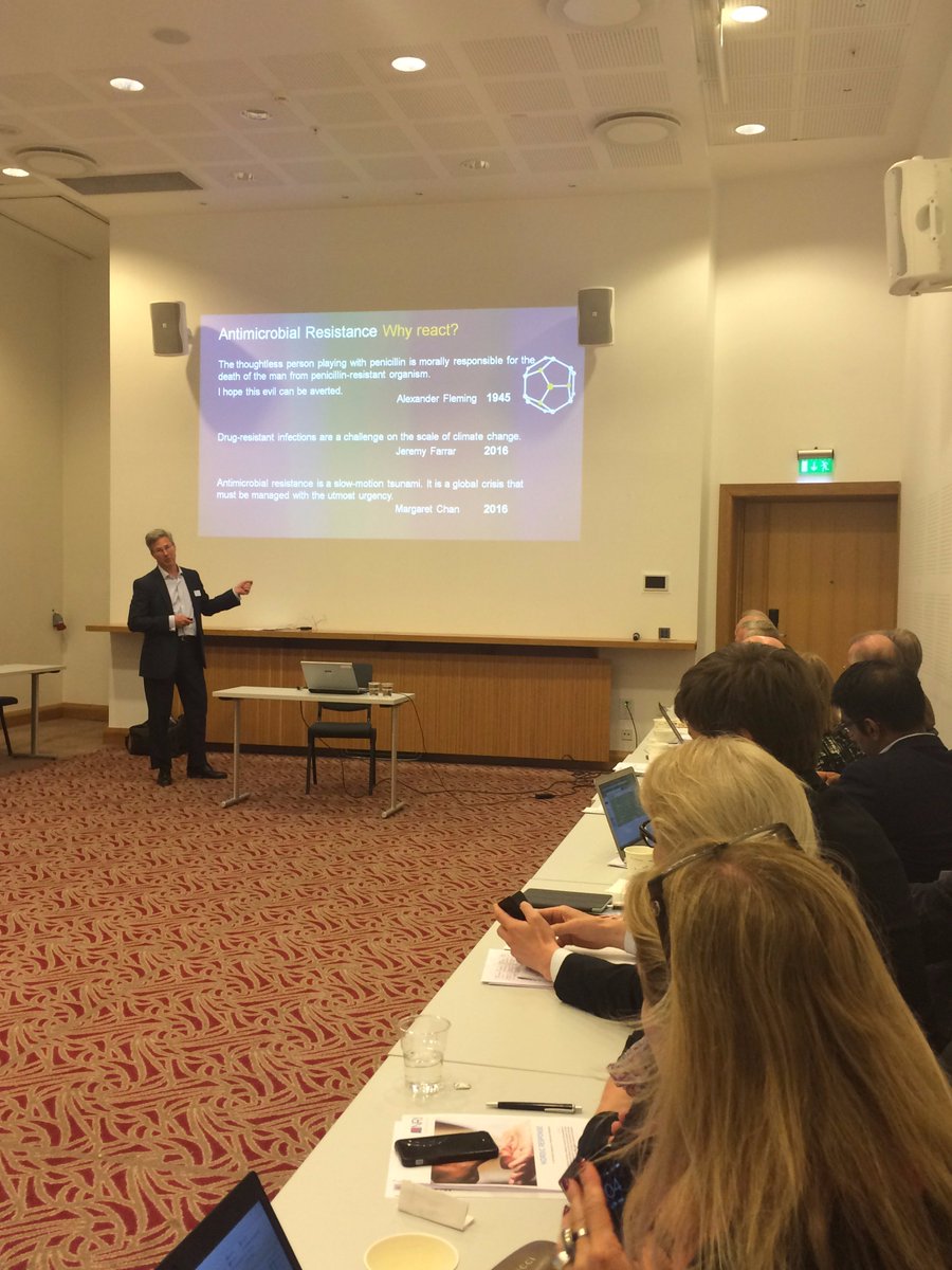 We were warned well in advance, now its time to react. Timothy Jinks <a href="/wellcometrust/">Wellcome</a> #antibioticresistance #Nordic
