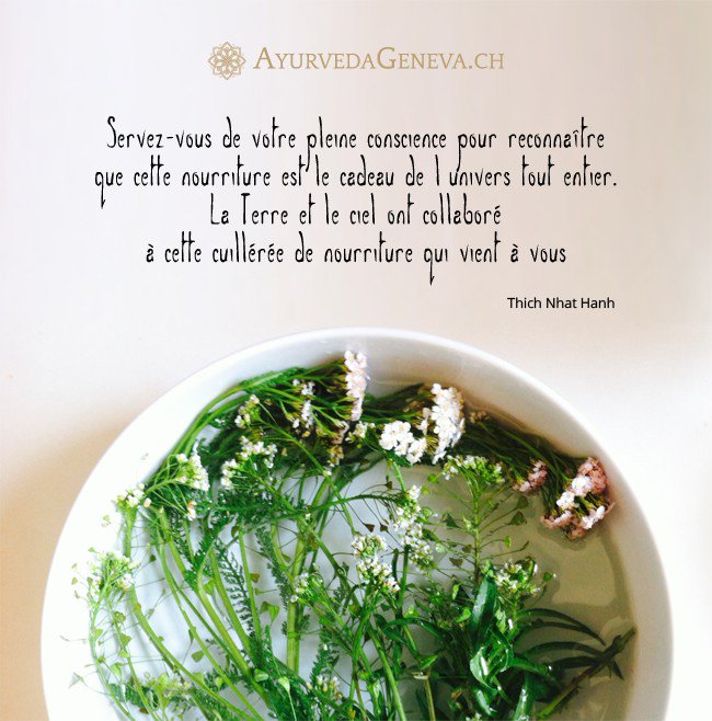 Ayurveda Geneva Al Twitter Citation Du Jour La Nourriture Cadeau De L Univers T Co Bheq234pxk T Co Qlszeerjhq Twitter