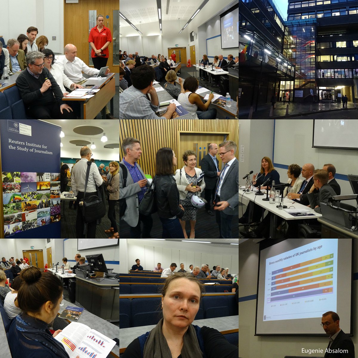 EugenieAbsalom's tweet image. #UKjournalists The launch of #JournalistsInTheUK Oxford survey @ City: ethics, pay, PR and other pressures #London