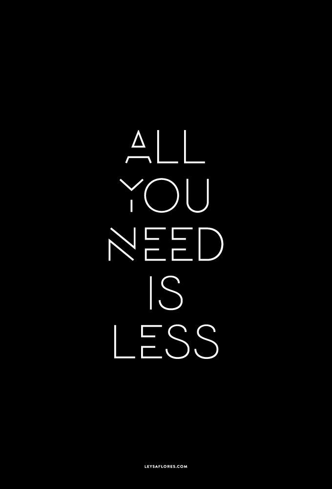 canva's tweet photo. All you need is less. #qotd https://t.co/8xVImmZQZI