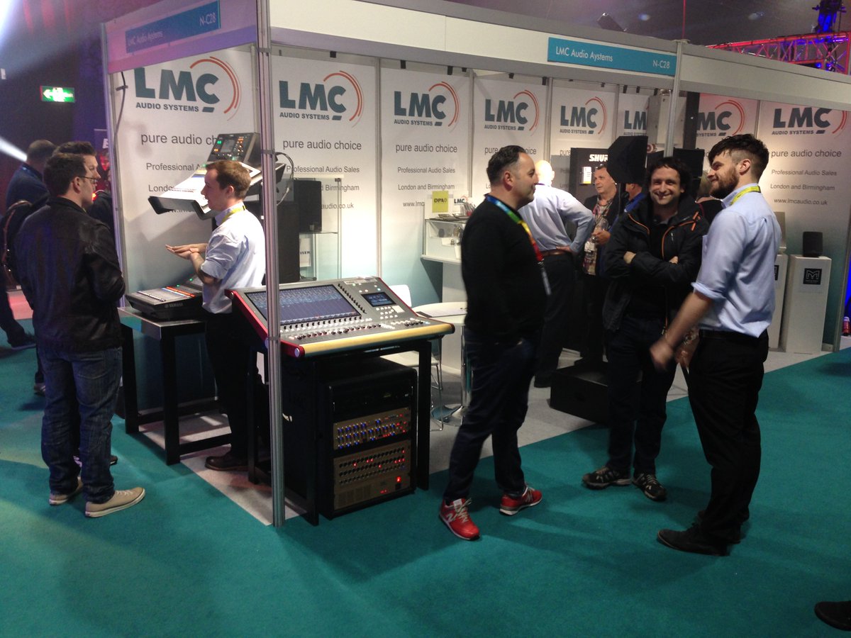 And the <a href="/plasashow/">PLASA Events</a> #PlasaFocusLeeds show opens! Visit us on stand N-C28 for the latest in pro audio technology.