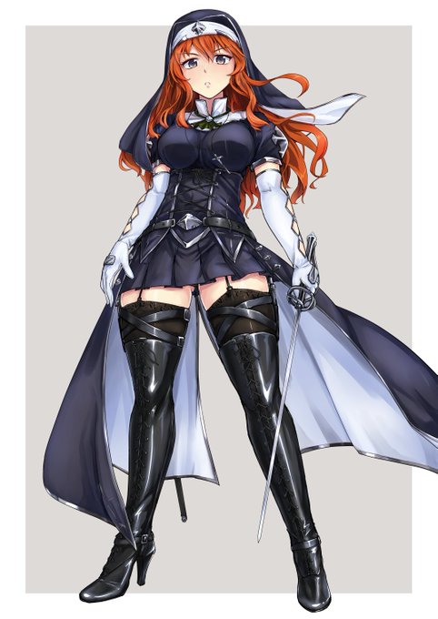 戦闘シスターB3枚目 