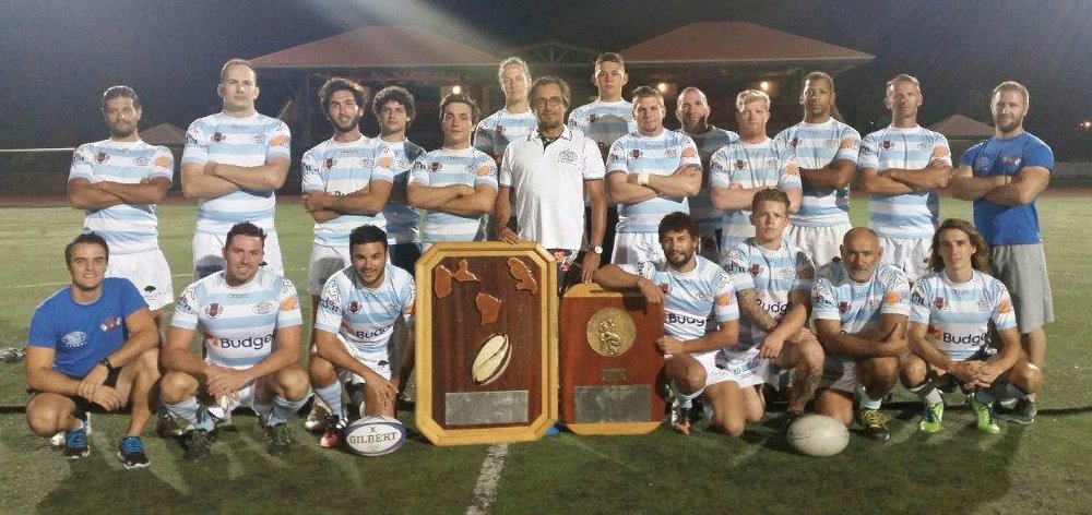 racing92's tweet photo. Les Ciel et Blanc des Barracudas de Saint Barthélémy, champions d'Antilles Guyane sont avec le @racing92 ! #R92SAR https://t.co/oiODiwRtOA