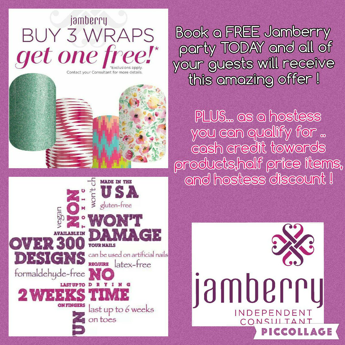 RT for #TuesdayTreat ... online parties wanted... freebies everywhere! #jamberry #nailwraps #girlsnight