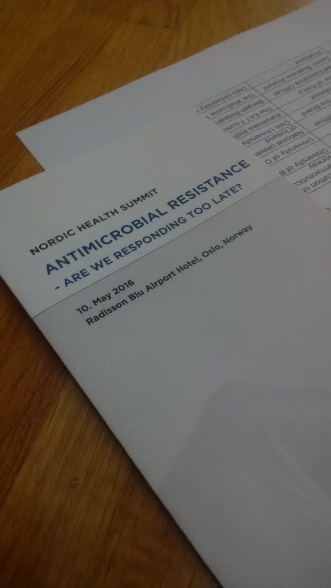 Viktig tema på Nordic Health Summit. <a href="/NTNU/">NTNU</a> finner vi løsninger.