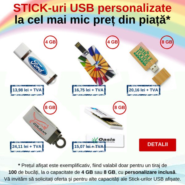 printCD's tweet photo. În luna mai, Stick-urile #USB personalizate au prețuri primăvăratice @ https://t.co/0QlkXS7LJ6 #promovare https://t.co/a75YLiF0QF
