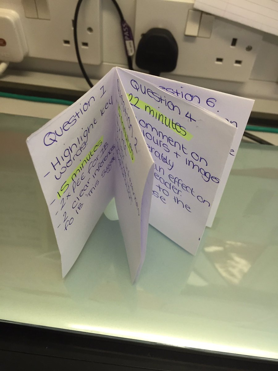 MrsSpalding's tweet photo. I love @Miss_S_Fry 's A6 pocket-sized revision notes 💗 #teamenglish #revision #engchatuk https://t.co/2RfHuE7QxY