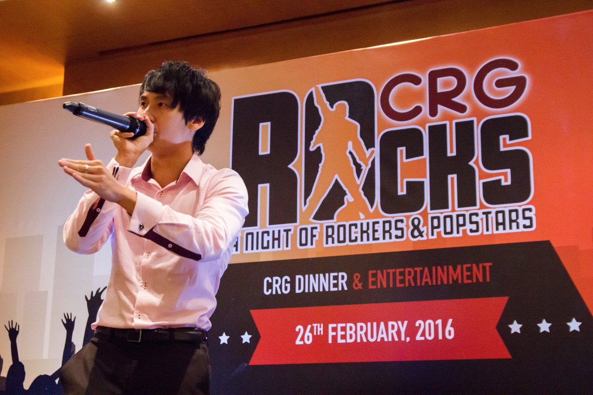 Great show at Hotel Jen Tanglin for CRG's Dinner!