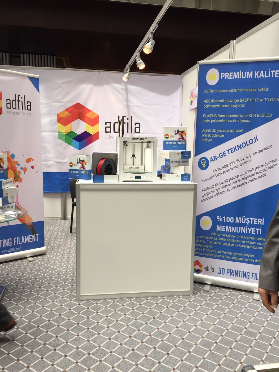 adfilacom's tweet photo. 3d print expo fuarindayiz. #demosfuarcilik #3D #adfila #adfilacom #admaco #admacoarge https://t.co/tIqSbdfg6N