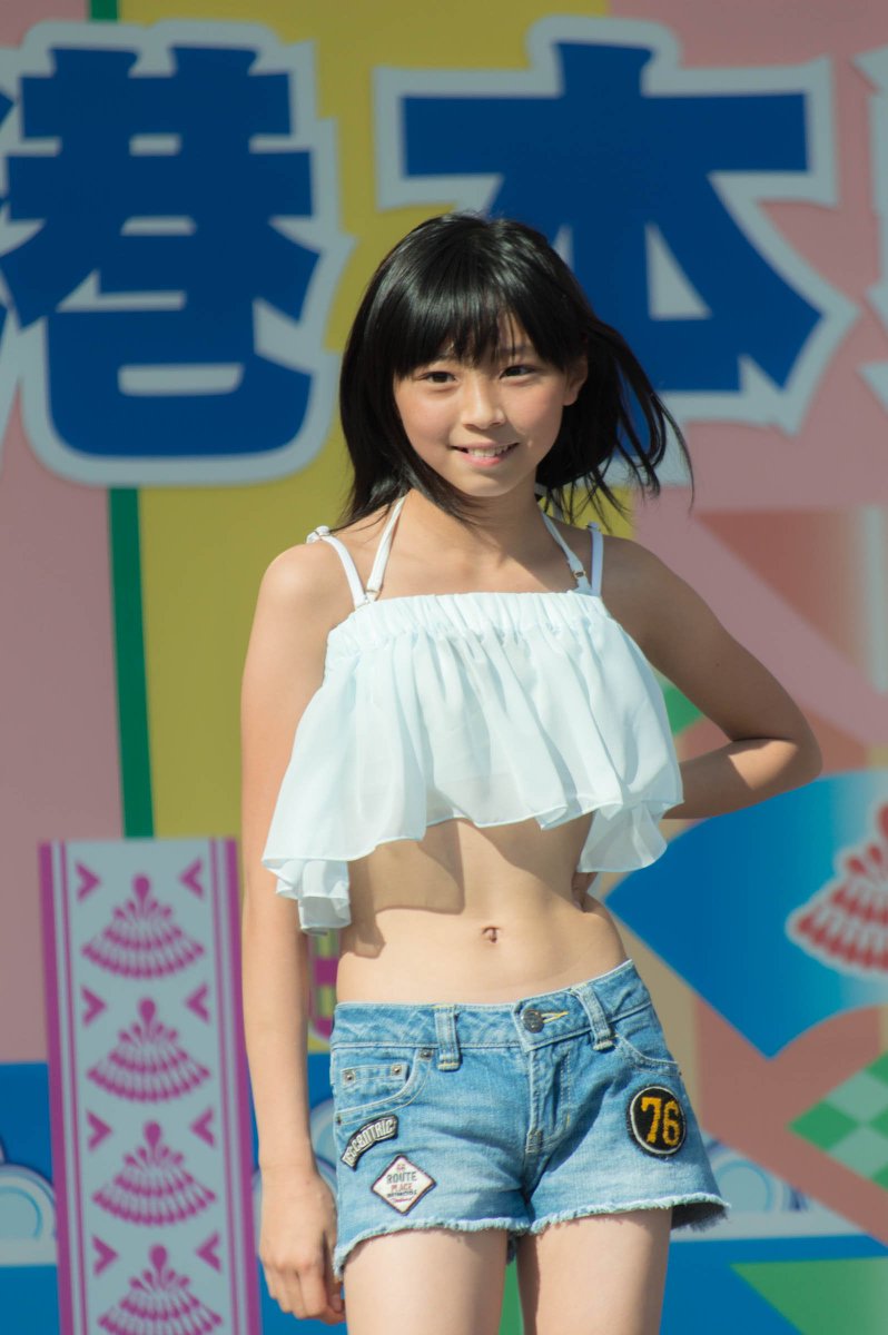 【 アイドル 】どんどん出てきています! アイドル 水着 ファッションショー 博多どんたく 港本舞台