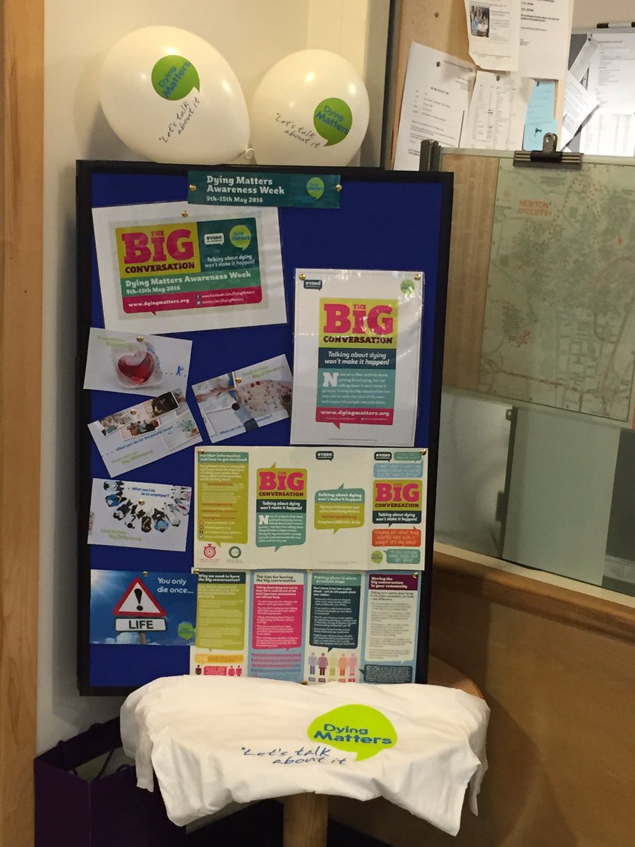 suzvickers's tweet photo. Day2 Dying matters at DMH we are in the foyer....#the big conversation 2016 https://t.co/Ai3yFeMnYK
