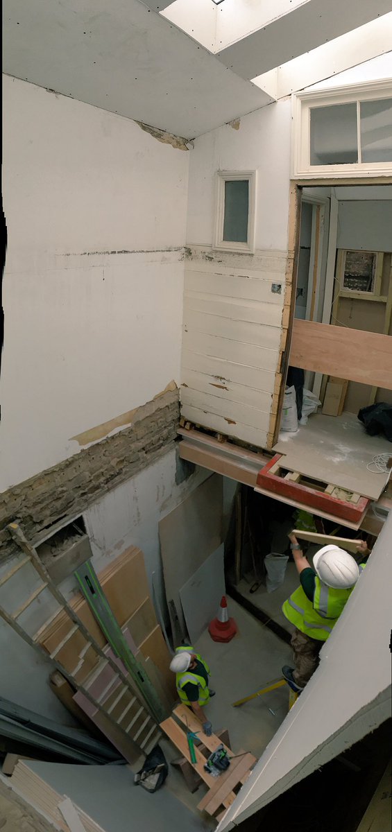 #HollandPark Mews house refurbishment double height space. #housing #nottinghill #architecture #architects