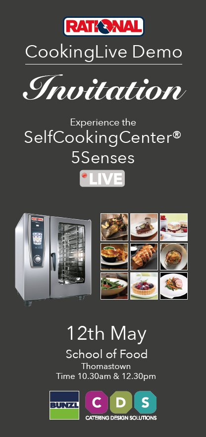 BunzlBML's tweet photo. Have you confirmed your place?  email: bmlmarketing@bunzl.ie @bunzlcds @Rational @KKSOF #cooklive https://t.co/IrrrEYy8Ur