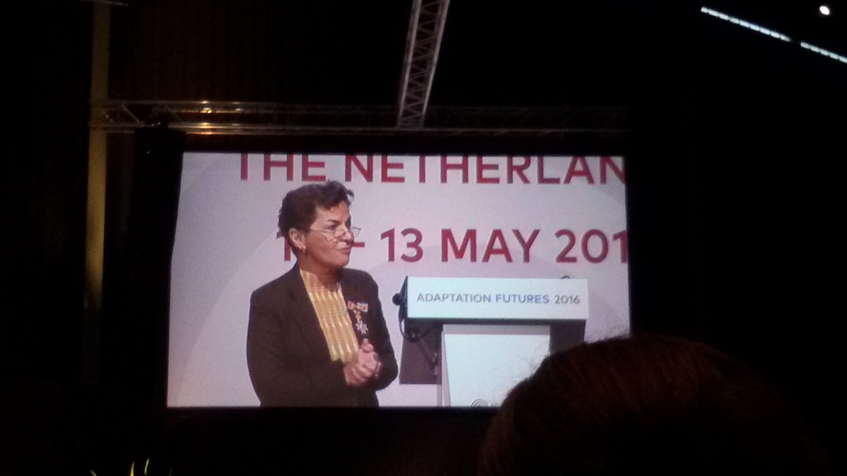maaikeflyingrep's tweet photo. 'Whatever happens in the atmosphere determines what we can do down here'
-Christiana Figueres
#confAF2016 https://t.co/3qeNQW5cKd