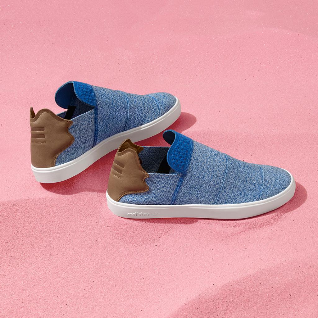 adidasoriginals's tweet photo. The Elastic Lace Up with a stretch patched-tape upper and moulded nubuck heel launches May 12th. @pharrell https://t.co/HyftrXr6jN