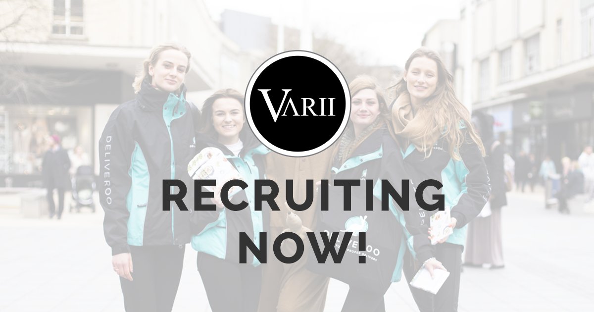 VariiPromotions's tweet photo. Are you passionate about #events? Join our team of #UK #promotions staff today! https://t.co/7wWTMEhaRQ #success https://t.co/uype6s0TQe