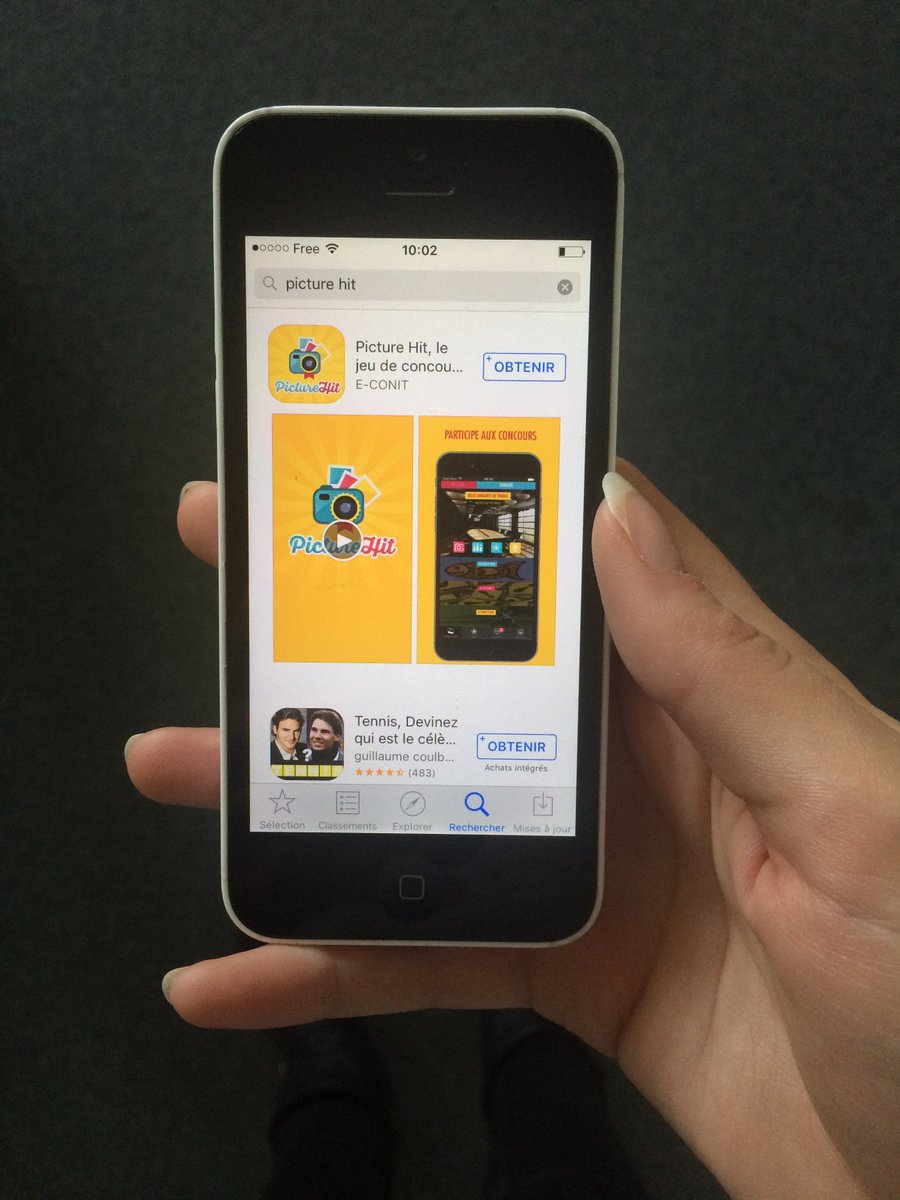 L'appli "Picture Hit" est dans les stores ! Cette semaine, nous vous proposons 3 concours avec des thèmes fun !