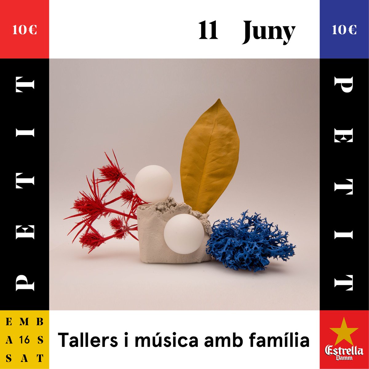 embassat's tweet photo. Petit Embassa't uneix música, tallers i jocs en el perfecte #plafamiliar El proper 11 de juny dins del #embassat16 https://t.co/UkFMjSbACR