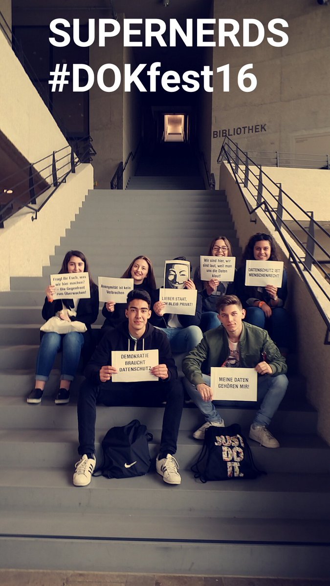 Meine Daten gehören mir #statements #supernerds <a href="/dokfest/">DOK.fest München</a> @gebruederbeetz
