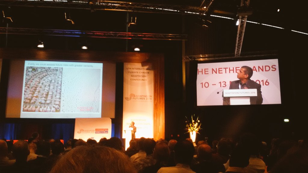 maaikeflyingrep's tweet photo. 'If we are not careful we will end up where we are going'
-Roger Pulwarty
#confAF2016 @confAF2016 #adaptation https://t.co/8FA0w2fZfh