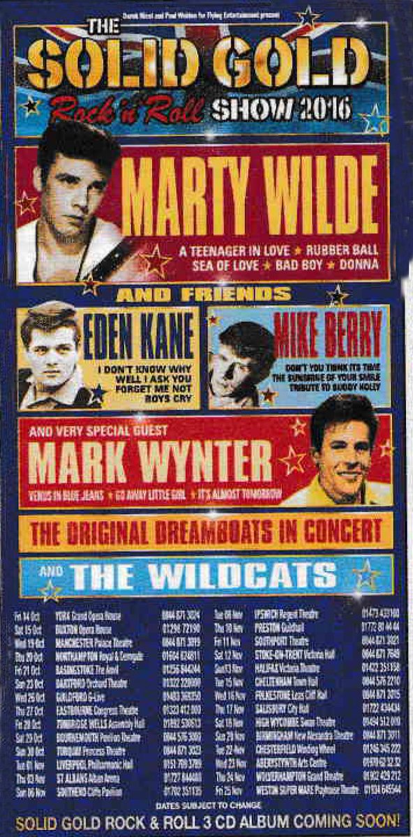 About time Mark Wynter had a comprehensive career anthology Cd set out!