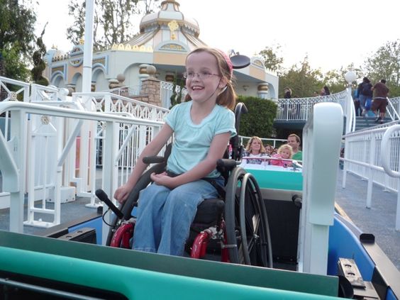 Yes, that is Disneyland and yes, that is an accessible ride..