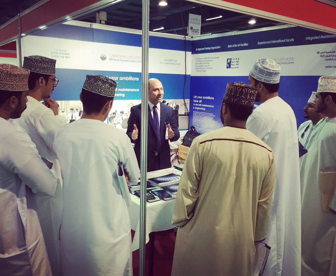 BAS_Company's tweet photo. BAETC Participated in Omanisation Career Fair (OCF) 2016.

https://t.co/9qDQLS0lBa https://t.co/8Q3uGxR3i9