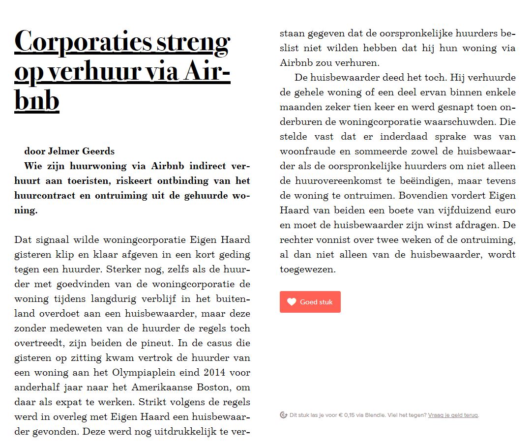 Geen #vakantieverhuur in woningen Eigen Haard. En dat geldt ook voor andere Amsterdamse corporaties <a href="/afwc1917/">Amsterdamse Federatie van Woningcorporaties</a>.
