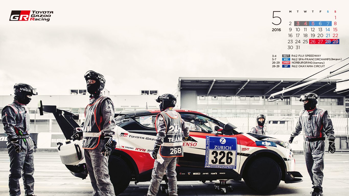 Twitter 上的 Toyota Gazoo Racing 壁紙カレンダー T Co 1gixzf492e Toyota Gazoo Racing壁紙カレンダー5月分を公開しました お仕事やモータースポーツ観戦にご活用ください Supergt T Co Voebhpiw1m Twitter