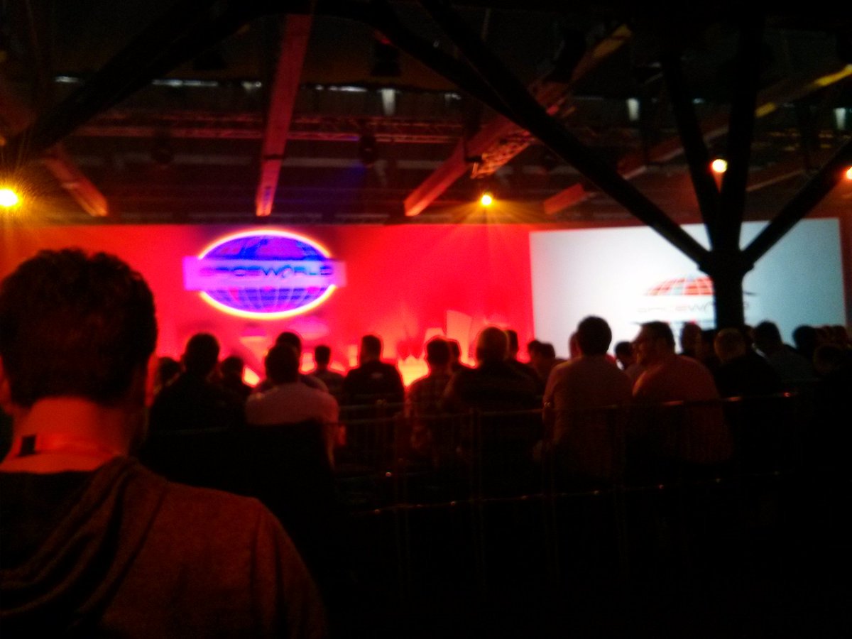 peterbrowning's tweet image. Let the show begin #SpiceWorld2016 #SpiceWorldLondon
