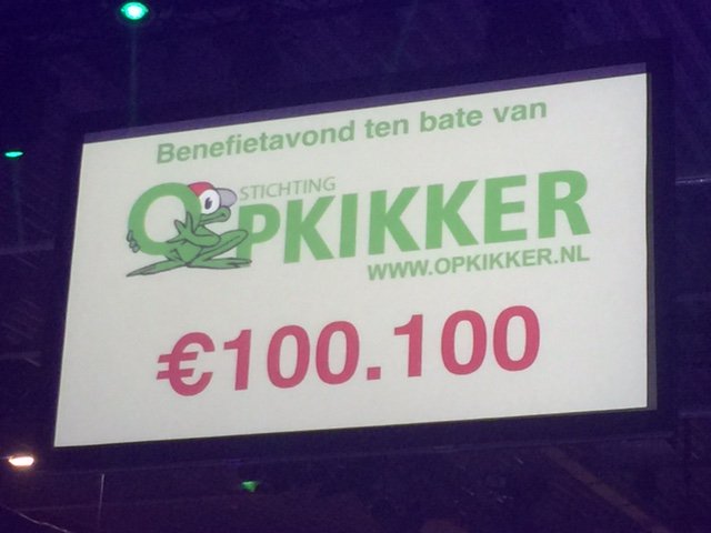 mhcmobilitynl's tweet photo. WOW! € 100.100,- opgehaald voor @DeOpkikker ! Dank aan @EuroborgHoreca @orgbureau_fcg voor deze geweldige avond! https://t.co/qPqBDwDho2