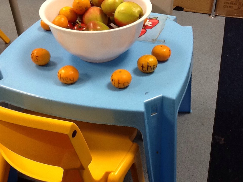 R2Civitas's tweet photo. Phonics phonics everywhere! Obb and Bob bins to sort real and alien words. #ReadBeforeYouEat #GettingReadyForKS1 https://t.co/O9xLAHIKzF