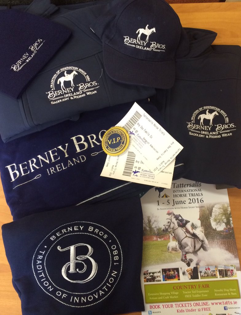 To WIN this prize from <a href="/BerneyBros/">Berney Bros</a> kind sponsors of the CCI1* for Ponies @Tatts2016 simply retweet! #tatts2016