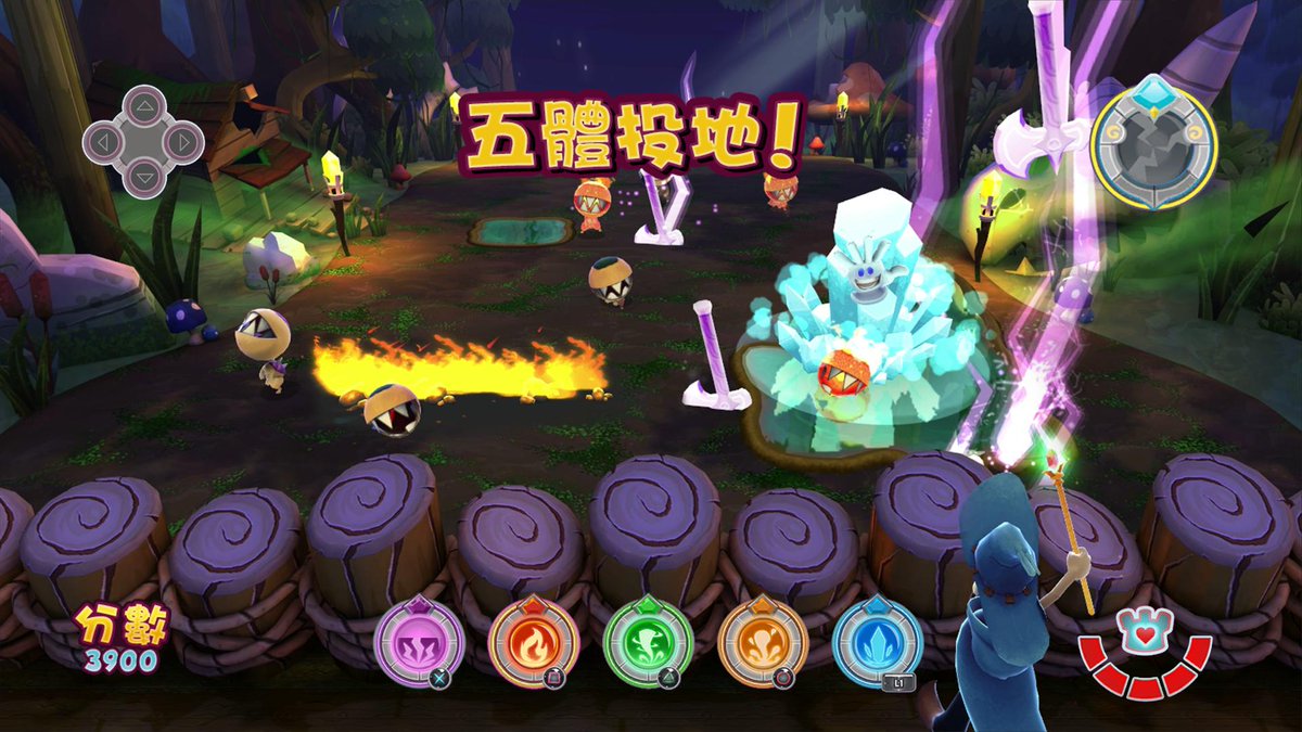 CIRCLE_Ent's tweet photo. Krinkle Krusher(啃貨來襲) PS4/PSV (Crossbuy) will be released on PS Asia 12nd May! Gosh, what an amazing game! @Ilusis https://t.co/0kJ7migMli