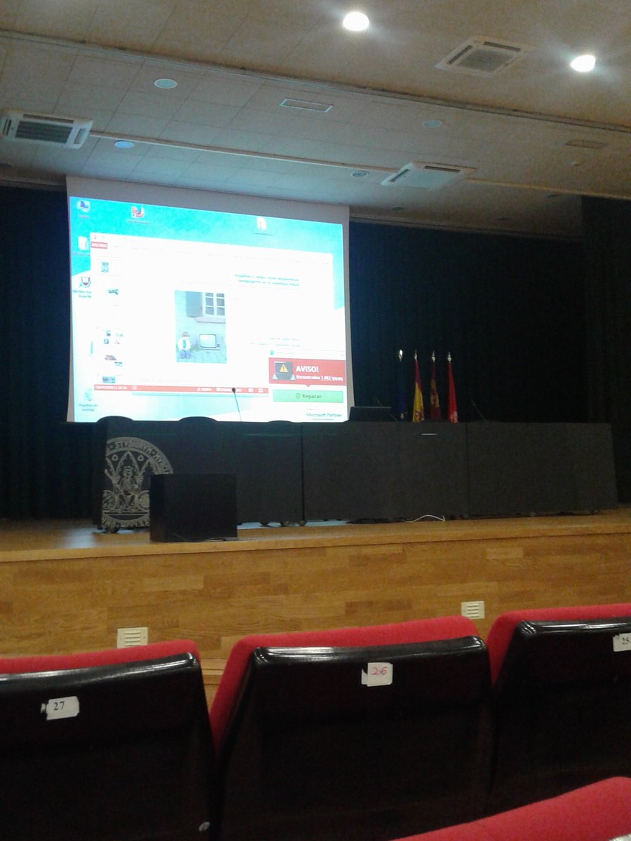 maripongi's tweet photo. Comenzamos!! #IVcongresomurcia @javier_ballesta https://t.co/KVvrPFG6bw