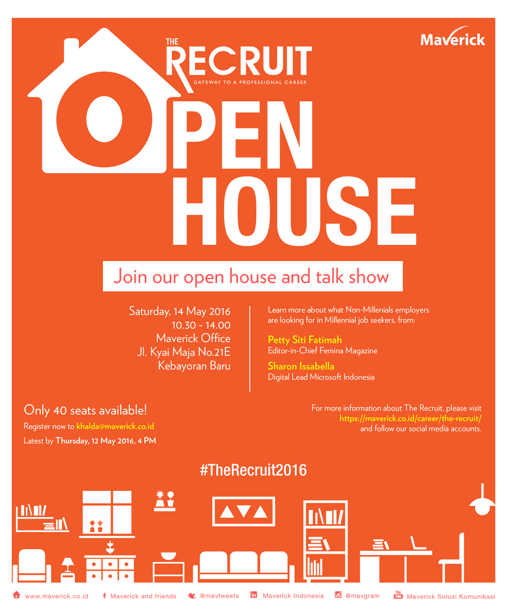 @MarcommUMB12 <a href="/DPM_FIKOM/">DPM Fikom UMB</a> <a href="/PariwaraUMB/">PARIWARA MERCUBUANA</a> Hi! The Recruit 2016 is back! Join our Open House here #TheRecruit2016