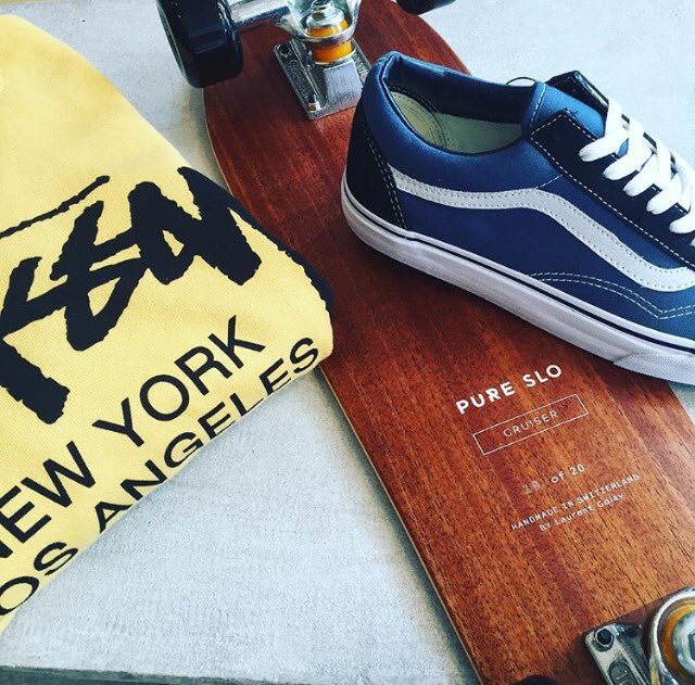 PureSlo's tweet photo. Kick... push... Limited edition Alaia cruiser available on https://t.co/RS6WJQ4agE https://t.co/mYDGSPQUx5