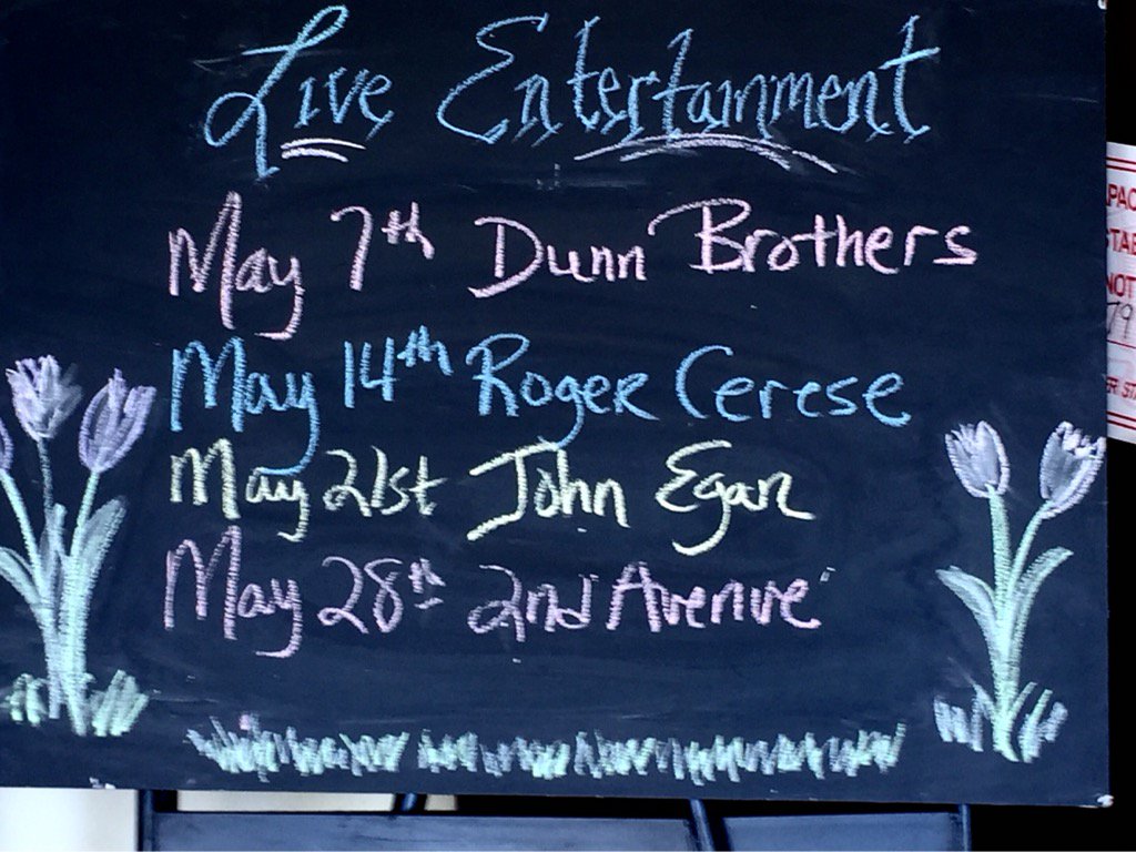 Live Music ~ Saturday's starting 9pm; kitchen serves till midnight. Nice followup to nearby Ocean St Theatre shows