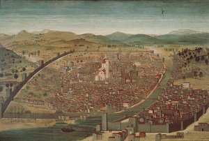 V_and_A's tweet photo. Thanks to @artfund this beautiful view of Florence now in #BotticelliReimagined exhib. will stay in V&amp;A collections https://t.co/DE72DSSD5L