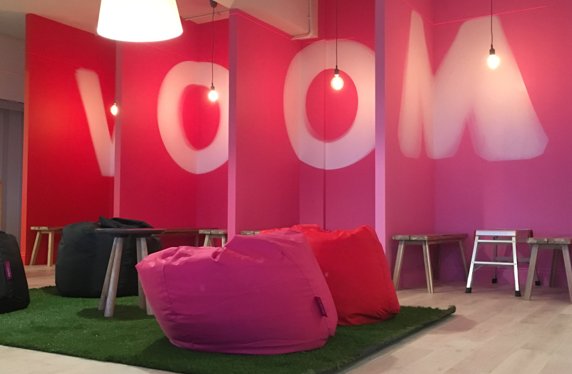 Some pictures of our recent work for Virgin Media offices. #graphics #windowfilm #vinyl #privacyglass
