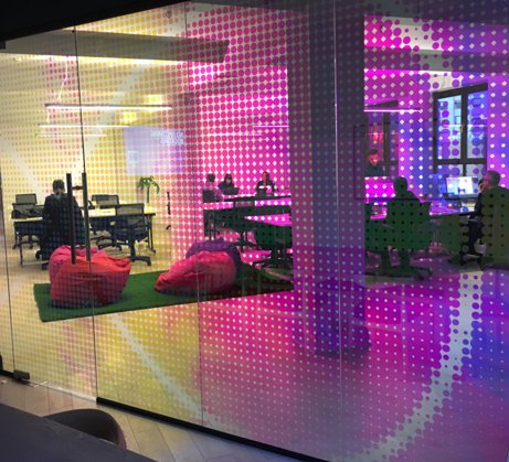 PartitionG's tweet photo. Some pictures of our recent work for Virgin Media offices. #graphics #windowfilm #vinyl #privacyglass https://t.co/kBmWnlICkK