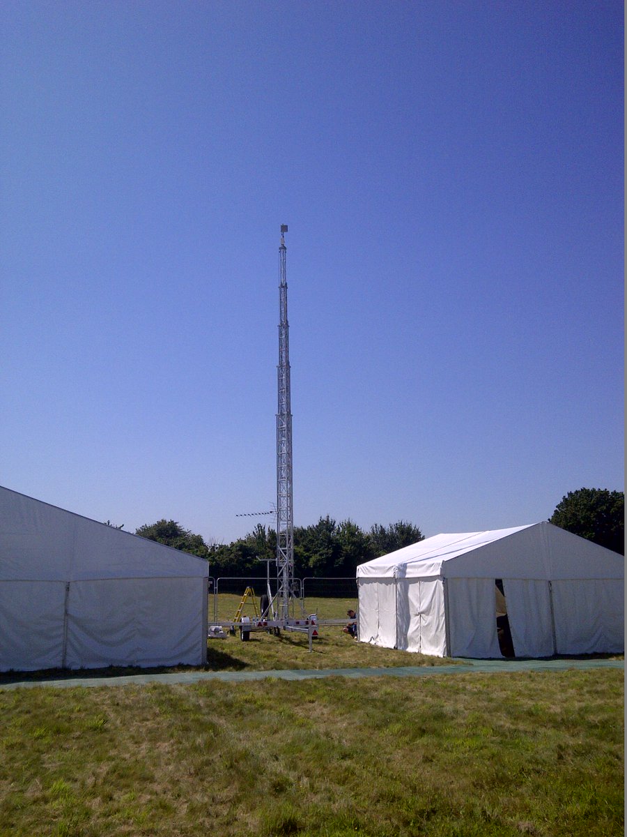 Telewave Ltd - 0845 1122100. sales@telewave.co.uk
Ethernet Bridge installations, fixed building and temporary events