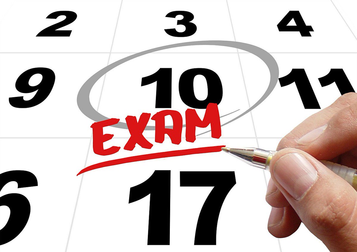 Examentijd... Veel succes gewenst allemaal! #oraetlabora