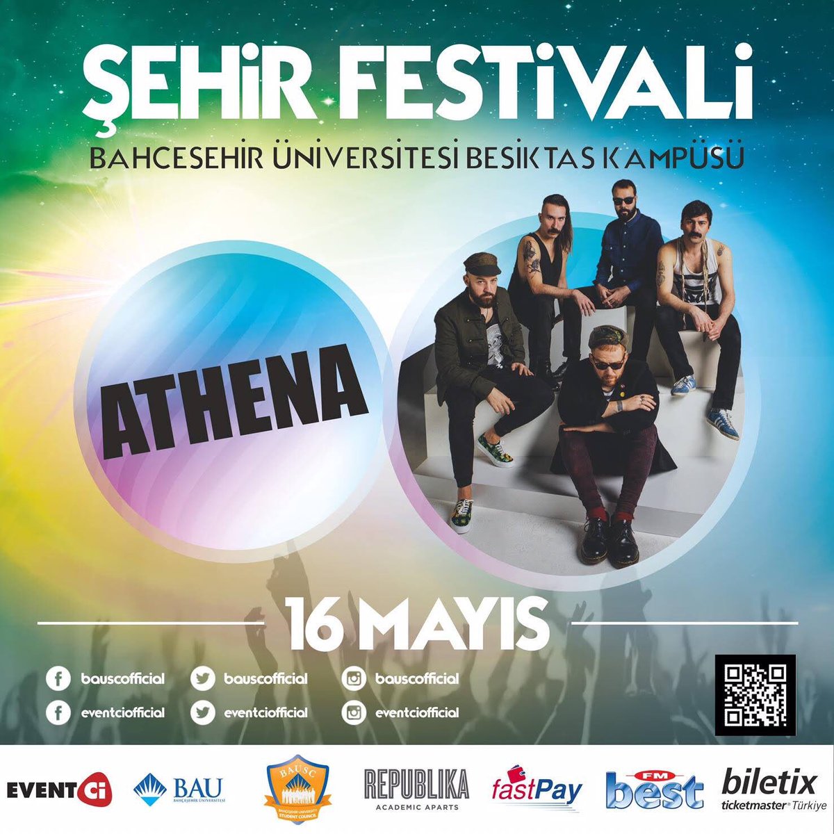 16 Mayıs'ta Bahçeşehir Üniversitesi Şehir Festivali'ndeyiz. Biletler Biletix'te...
