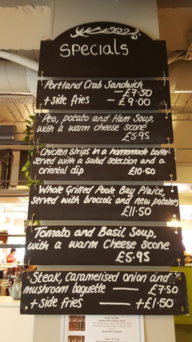 Delicious #specials today <a href="/MoffatTodd/">Todd Moffat</a> #shoplocalbuylocal #Dorchester