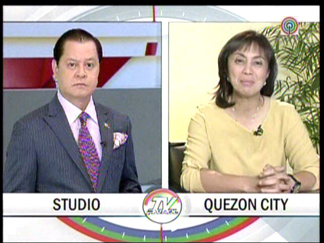 TVPatrol's tweet image. #TVPatrol Si Rep. Leni Robredo, kandidato sa pagka-bise presidente mula sa LP #Halalan2016